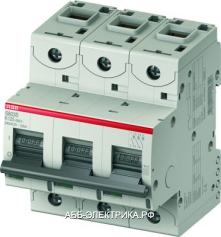 ABB S803S Автоматический выключатель 3P 100A (K)