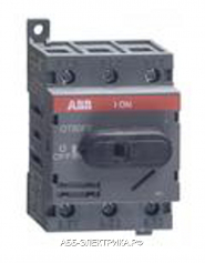 ABB OT125FT3 Выключатель-разъединитель 3Р 125А дверного монтажа без ручки управл.
